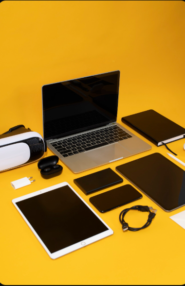 Phones, Computers, Laptops, Cameras, Projectors, TV’s & Accessories etc.
